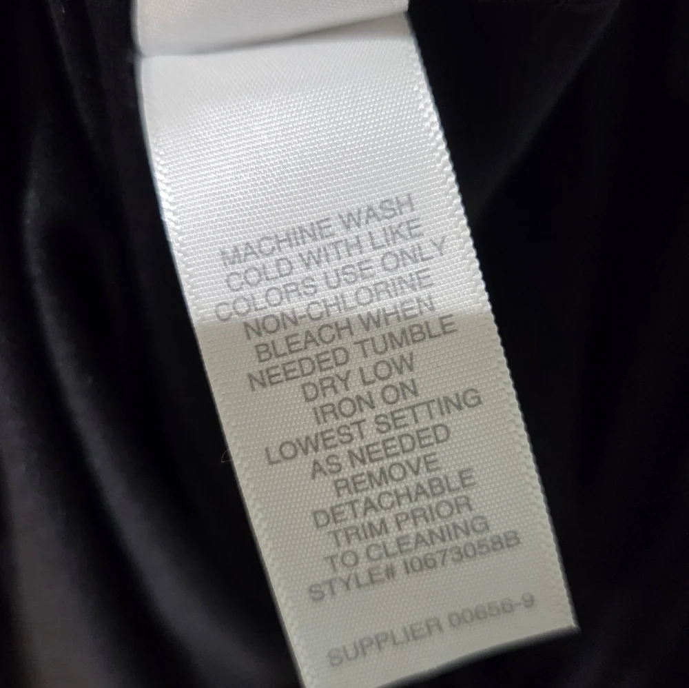 Women's Bisou Bisou Black Pleated Maxi Dress Size 16 - Picture 14 of 15